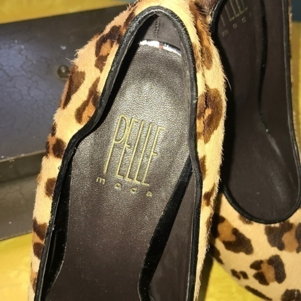 Pelle Moda Prance In Leopard Heels - Picture 5 of 7